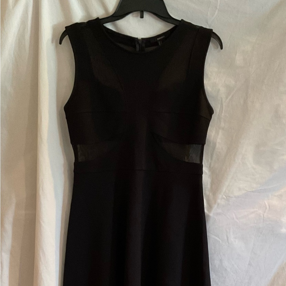 Forever 21 Women’s Large Sleeveless Cutout Black Dress